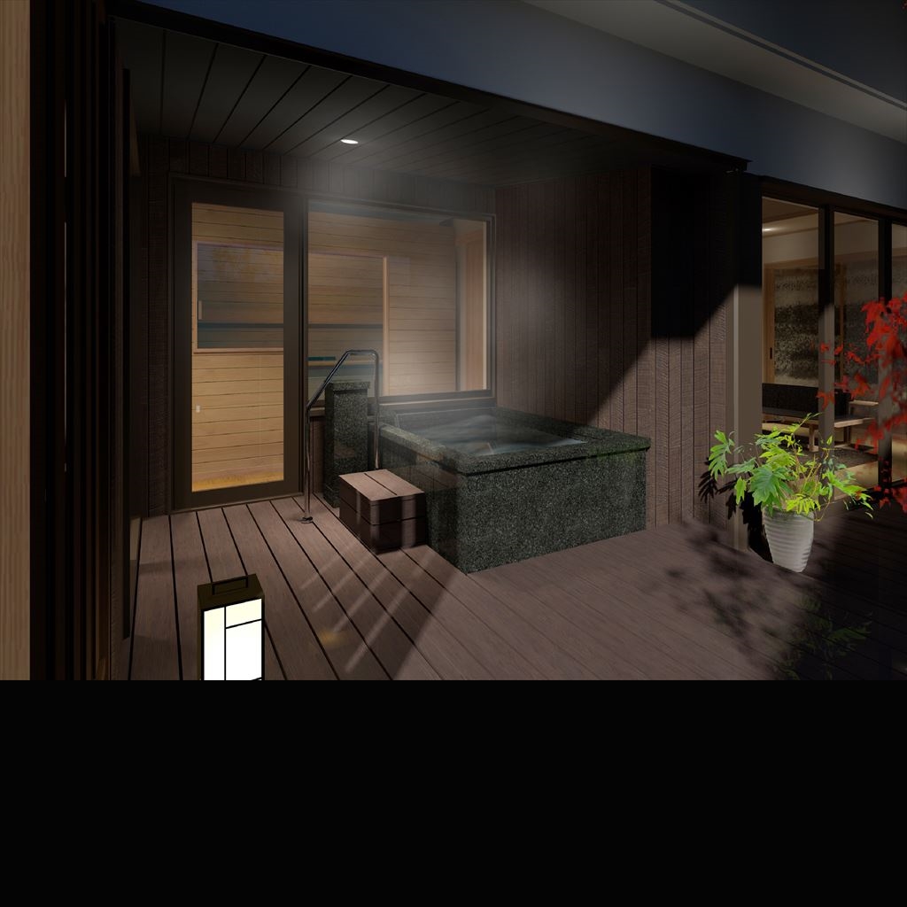 【NEWS】「日本の宿 古窯」にサウナ付きプレミアム客室がオープン。国内初(⁉︎) 露天風呂とシアターも付いた、ぜいたくな客室でととのい体験を！