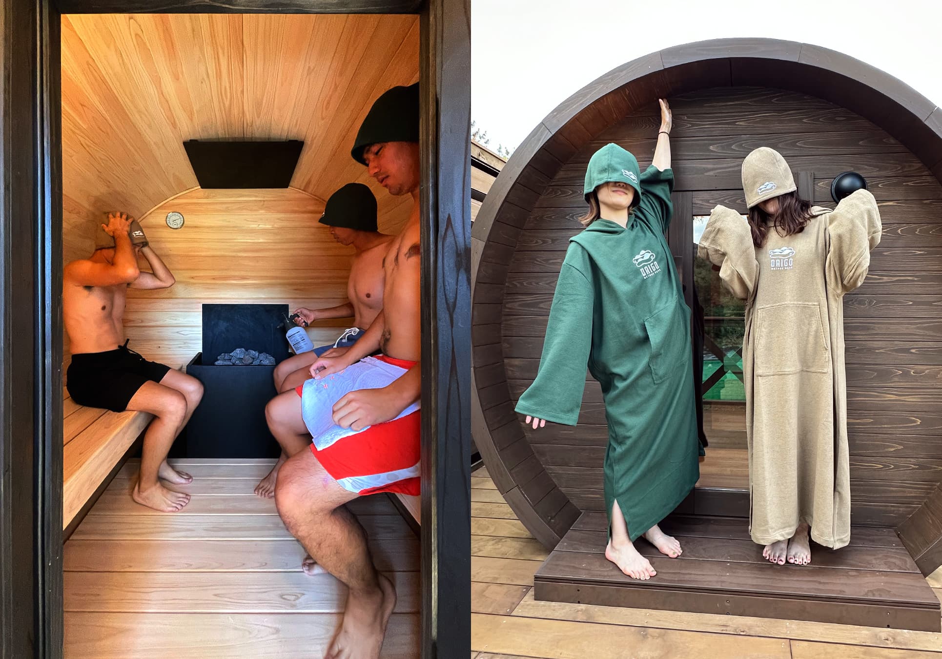 茨城産八溝ヒノキを使ったバレルサウナが、やみぞホテルに初導入